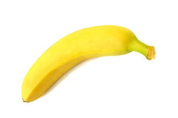 isolated on white background banana