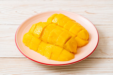 fresh and golden mango