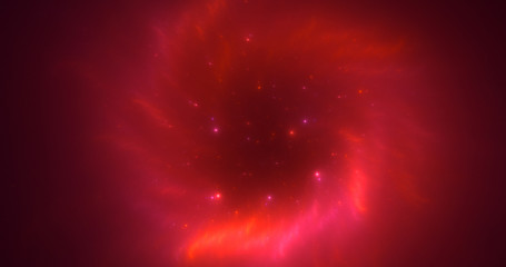 3D rendering abstract technology fractal background