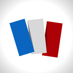 drapeau bleu, blanc, rouge