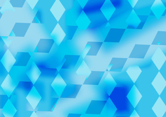 ビジネス背景イラスト　アブストラクト　幾何学　ブルー