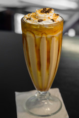 milkshake de chocolate