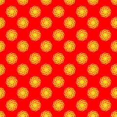 Beautiful Red Batik Modern and Stylish Design