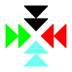 arrow sign icon