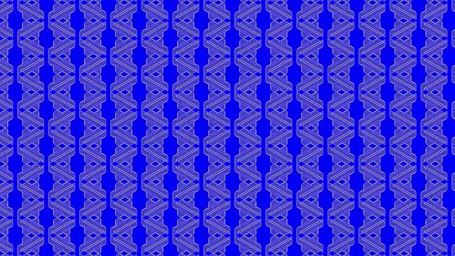 Colorful graphic pattern with kaleidoscope animation, on a background with psychedelic, hypnotic and stroboscopic effect, in 16: 9 video format