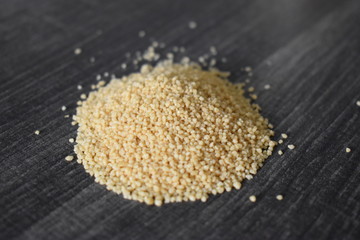 Closeup of couscous – can be used as a background