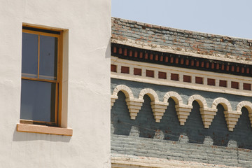 Obraz premium brick facade of a building