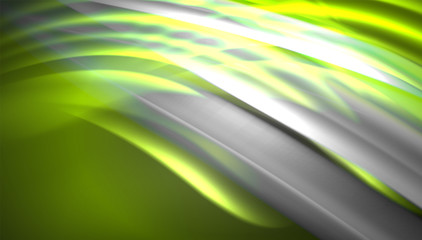 Creative fluid wave lines abstract background. Trendy abstract layout template for business or technology presentation, internet poster or web brochure cover, wallpaper