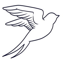 鳥 アイコン　