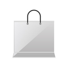 shopping bag on white background