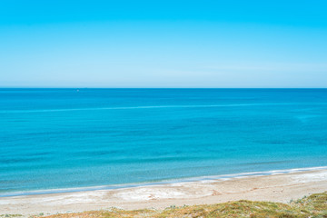 Fototapeta na wymiar Sardegna, splendida spiaggia di San Giovanni di Sinis, Cabras, Italia