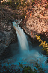 Fototapeta na wymiar Long Exposure Waterfall Shot