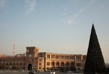 main square of Yerevan