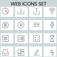 business icons set