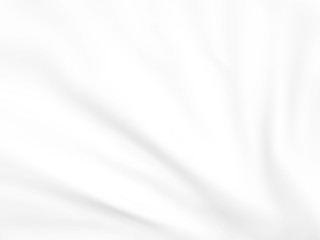 Abstract backgroung of white cloth with soft waves.