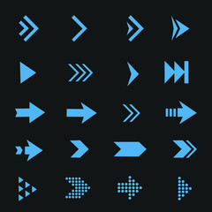 arrow icon set