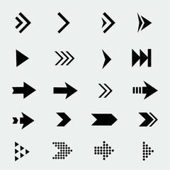 arrow icon set