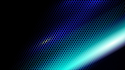 Abstract light and shade creative technology background.