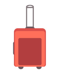 Travel suitcase Isolated on a white background