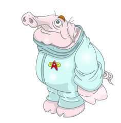 Cochon de l'espace
