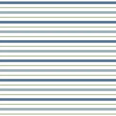Wall murals Horizontal stripes Stripe seamless pattern. Abstract background. Elegant blue, green lines. Vector illustration horizontal stripes. Striped repeating texture. Retro ornament. Design paper, wallpaper, textile, cover.