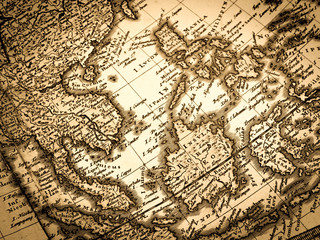 アンティークの世界地図 東南アジア Wall Mural Wallpaper Murals Moonrise