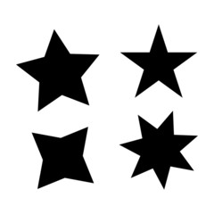 set of stars vector