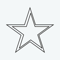 vector illustration of a star
