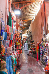Naklejka premium old dubai souq