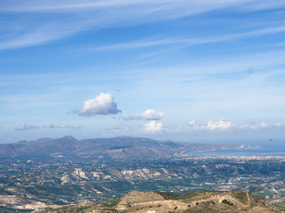 Obraz premium Greece Crete island Archanes Oros mountain view