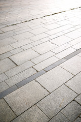 Stone floor close up