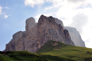 Unterwegs am Langkofel