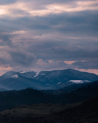 lumière et pastel sur les Vosges