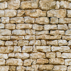 Old stone wall. Seamless pattern 
