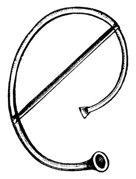 black and white brooch drawing clip art preview