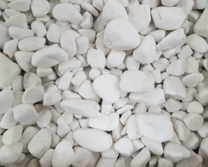Background of white stones. Texture background of white stones