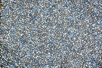 Background from small different color pebbles.