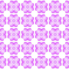 Watercolor medallion seamless border. Purple 