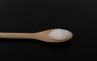 White Powder of Lemon Acid, Clay or Bentonite Texture
