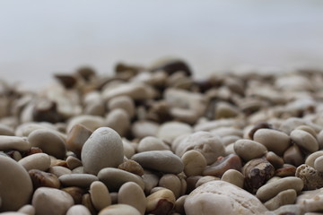 stones on the beach