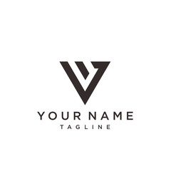 Initial letter V logo vector design template. Creative Modern V Letters icon vector Illustration.