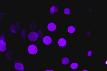 round light spots colorful focus effects