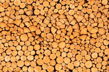 Holzstapel Hintergrund