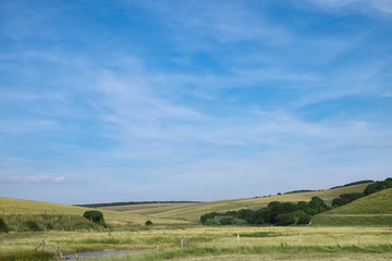 Hills. Seven Sisters natural park. Sussex. England