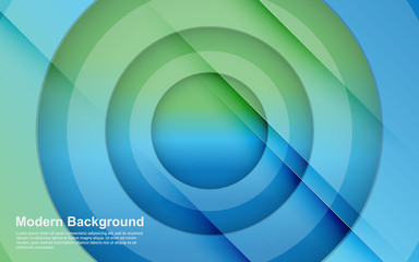 Illustration vector graphic of Abstract background gradients color modern design