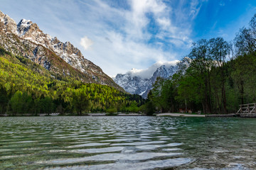 Julian Alps Triglav National Park in Slovenia