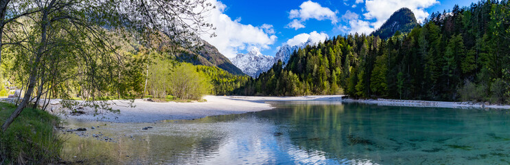 Triglav National Park Landscape in Slovenia