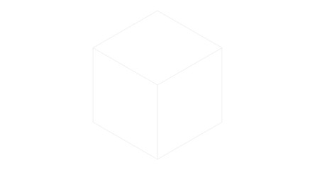 Cube model study with different surface treatment