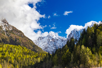 Triglav National Park Landscape in Slovenia
