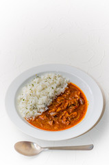 カレーライス　Curry and rice